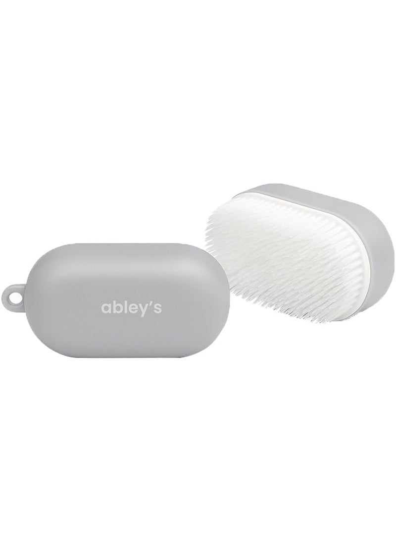 Therapy Brush, Deep Pressure Stimulation, Sensory Processing Support (Grey)